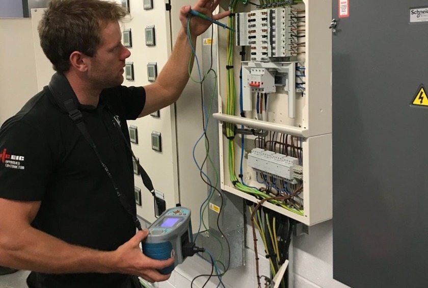 Commercial Electrical Condition Reports supprting image with text